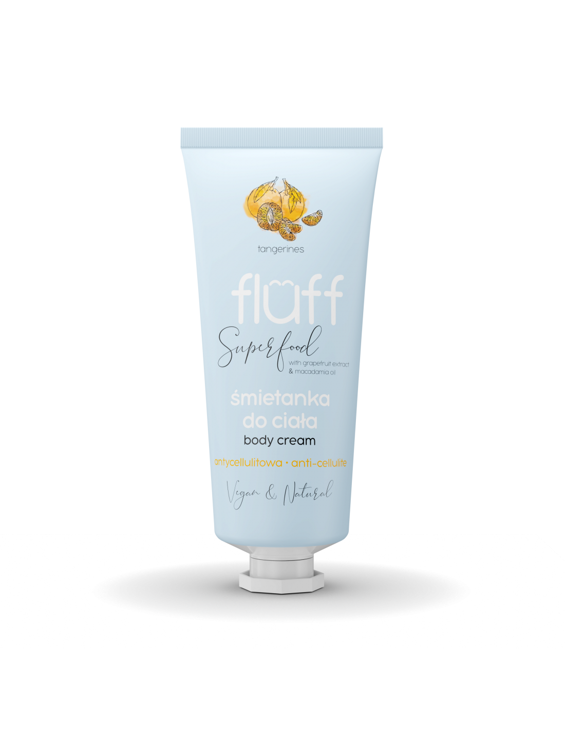 Fluff Body Cream Tangerines Anti-Cellulite 150ml