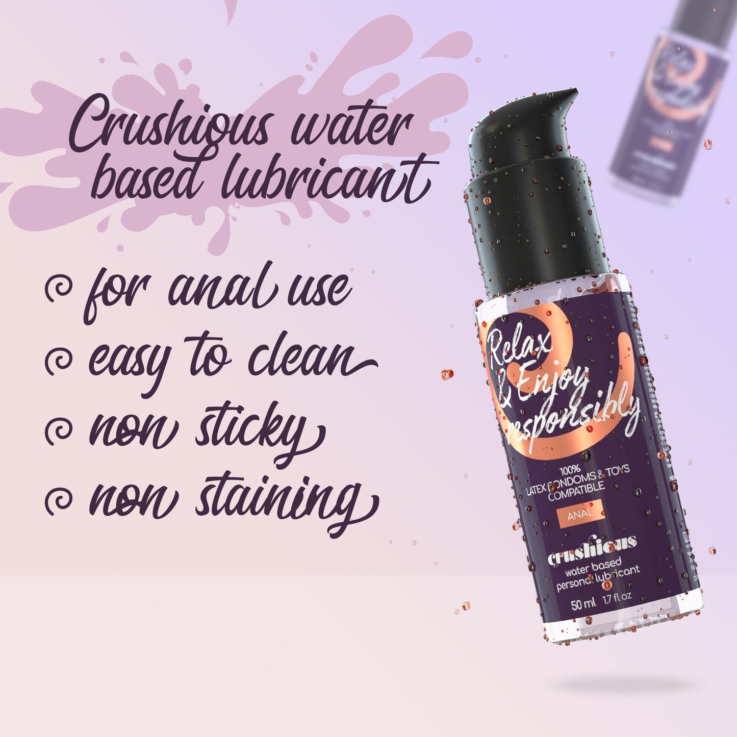 Λιπαντικό για Πρωκτική Χρήση - Crushious 50ml