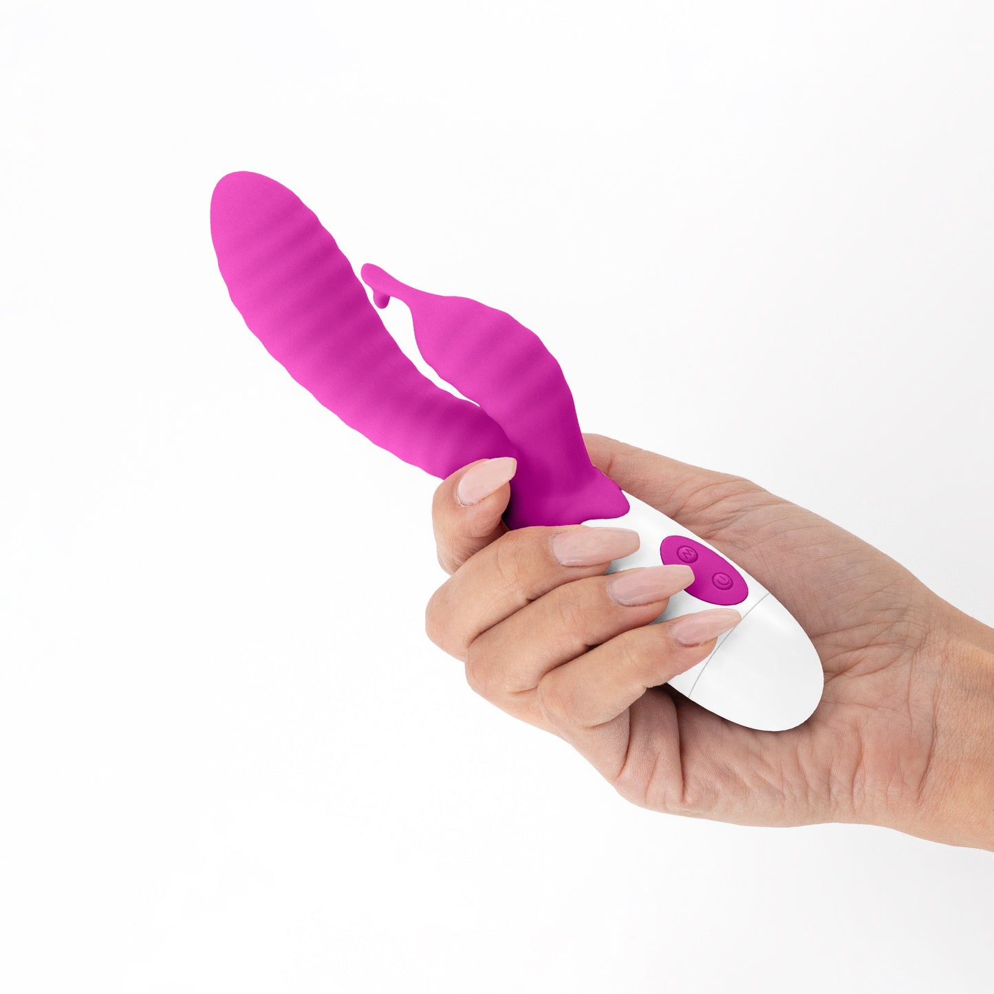Rabbit Vibrator Set with Lube - Crushious Gummie Purple