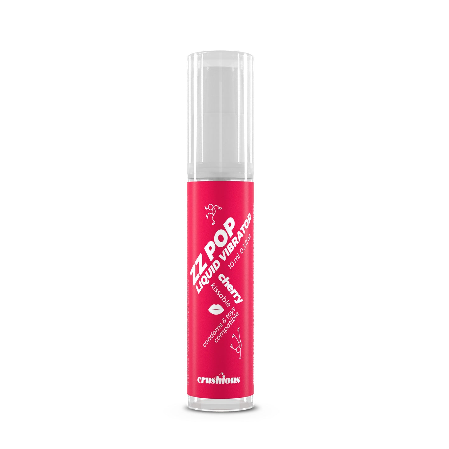 Διεγερτική κρέμα με Άρωμα Φράουλα - Liquid Vibrator Crushious 10ML