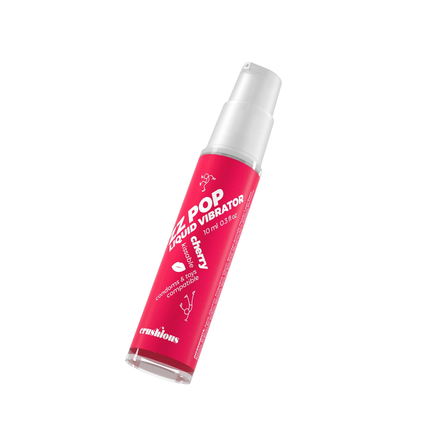 Διεγερτική κρέμα με Άρωμα Φράουλα - Liquid Vibrator Crushious 10ML