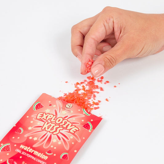 Καραμέλες Έκρηξης Καρπούζι για Στοματικό Σεξ - Secret Play Watermelon Explosive kiss