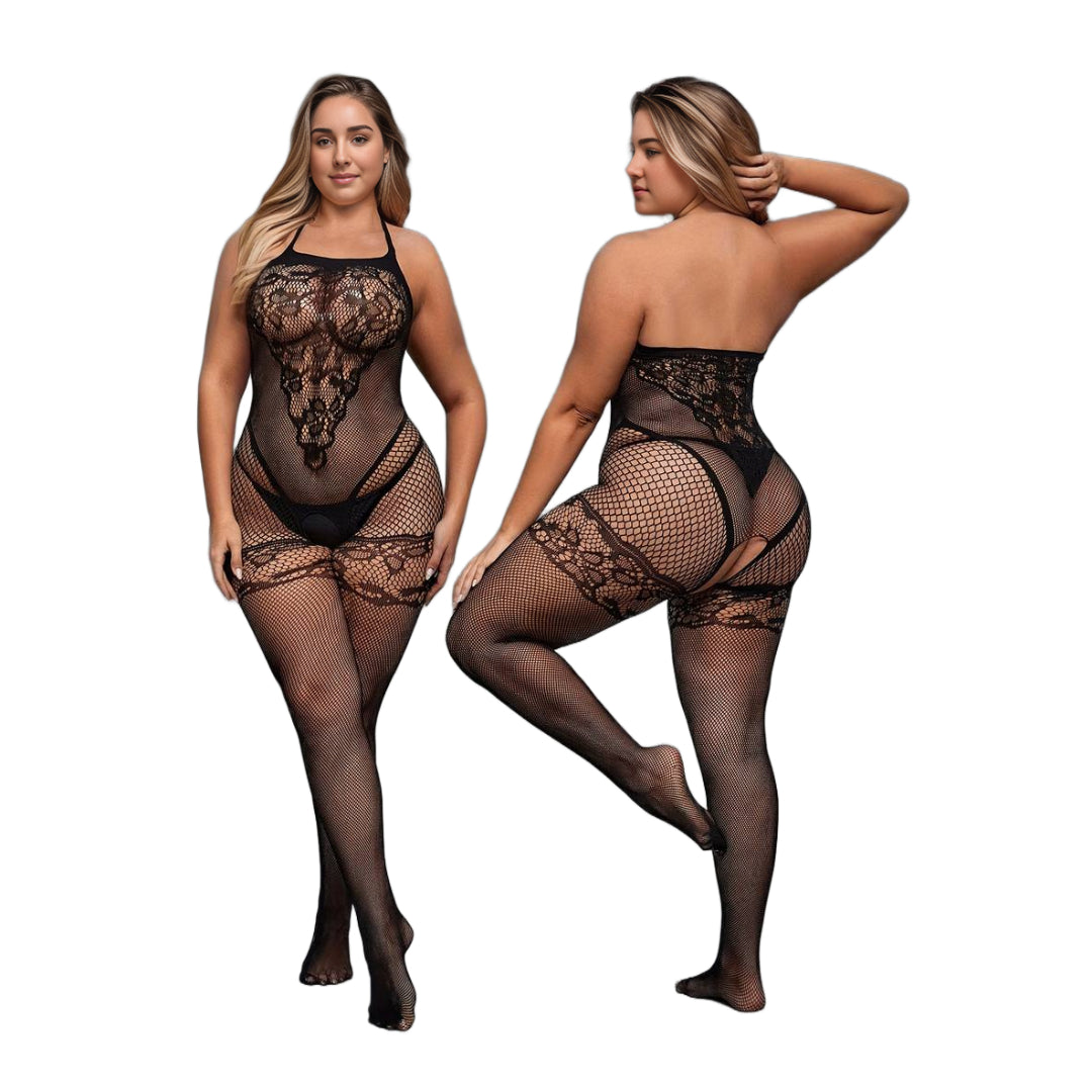 Σέξι ολόσωμο κορμάκι για μεγαλα μεγέθη plus size