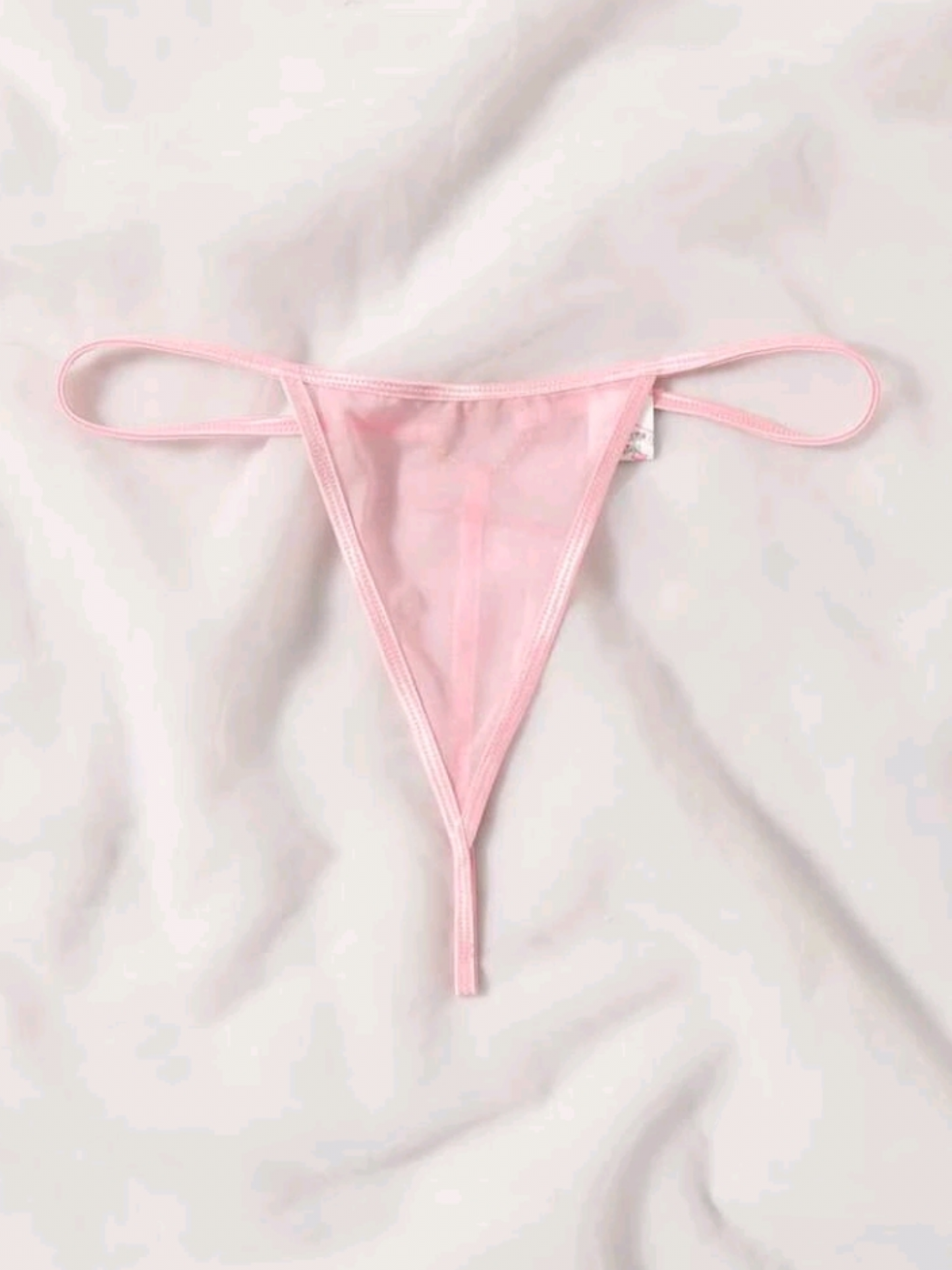 Heart Thong - Pink