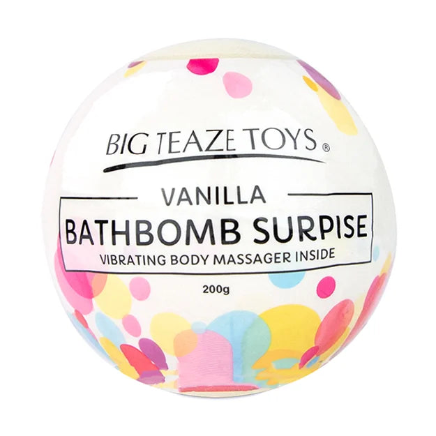 Βόμβα Μπάνιου Βανίλια με έκπληξη Δονητή - Big Tease Toys