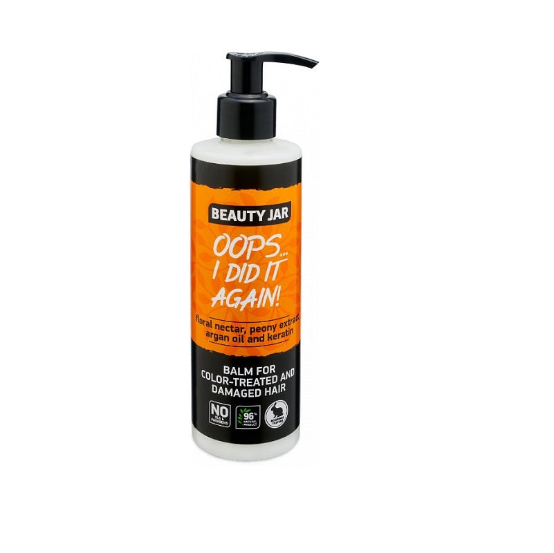 Beauty Jar "OOPS…I DID IT AGAIN!" Conditioner για βαμμένα μαλλιά, 250ml