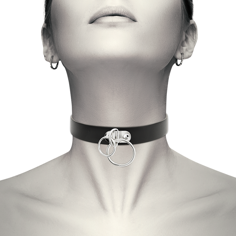 Choker Handmade with Vegan Leather - Coquette Chic Desire