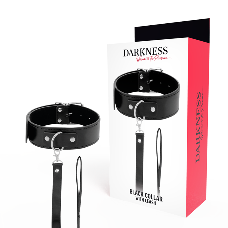 Choker Κολάρο Λαιμού - DARKNESS PADDED LOCKING POSTURE COLLAR