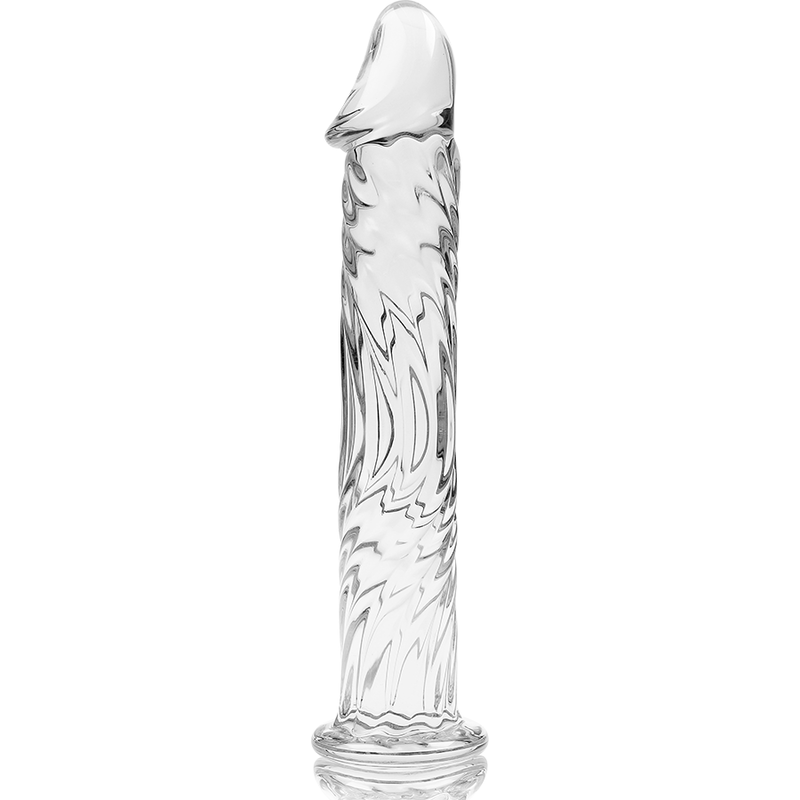 NEBULA SERIES BY IBIZA - MODEL 12 DILDO BOROSILICATE GLASS 17 X 3.5 CM CLEAR