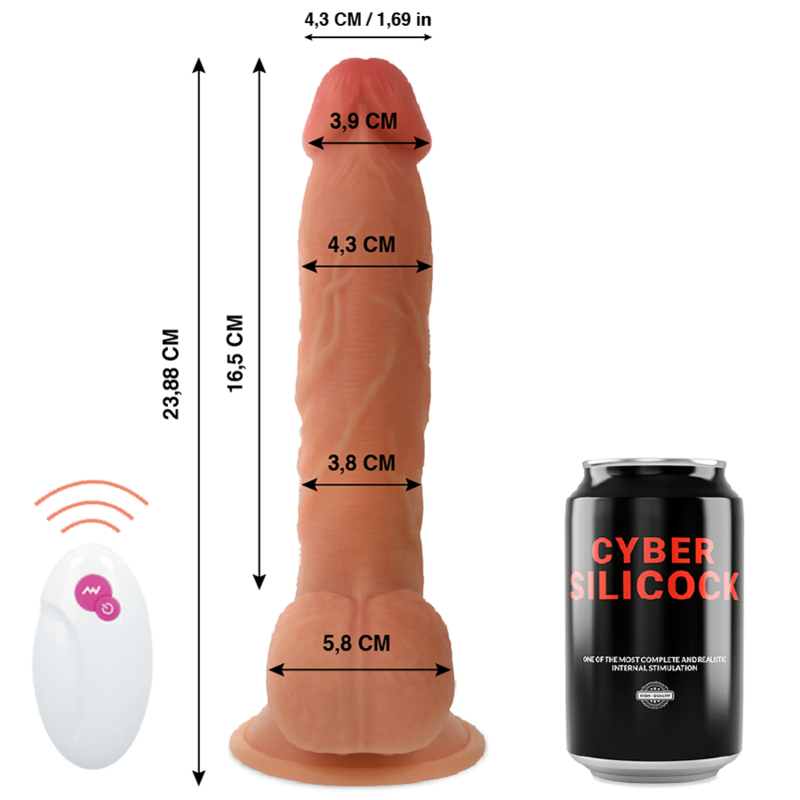 CYBER SILICOCK - REMOTE CONTROL REALISTIC MASTER BEN