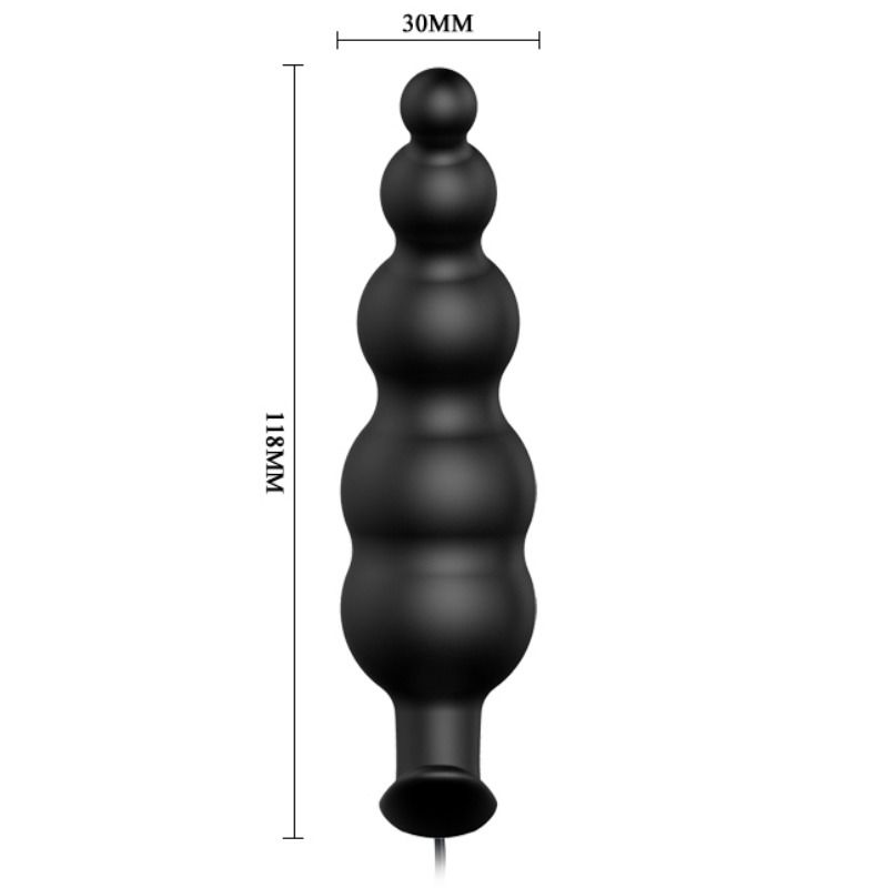 Anal Vibrator - Pretty Love Ribbed Plug