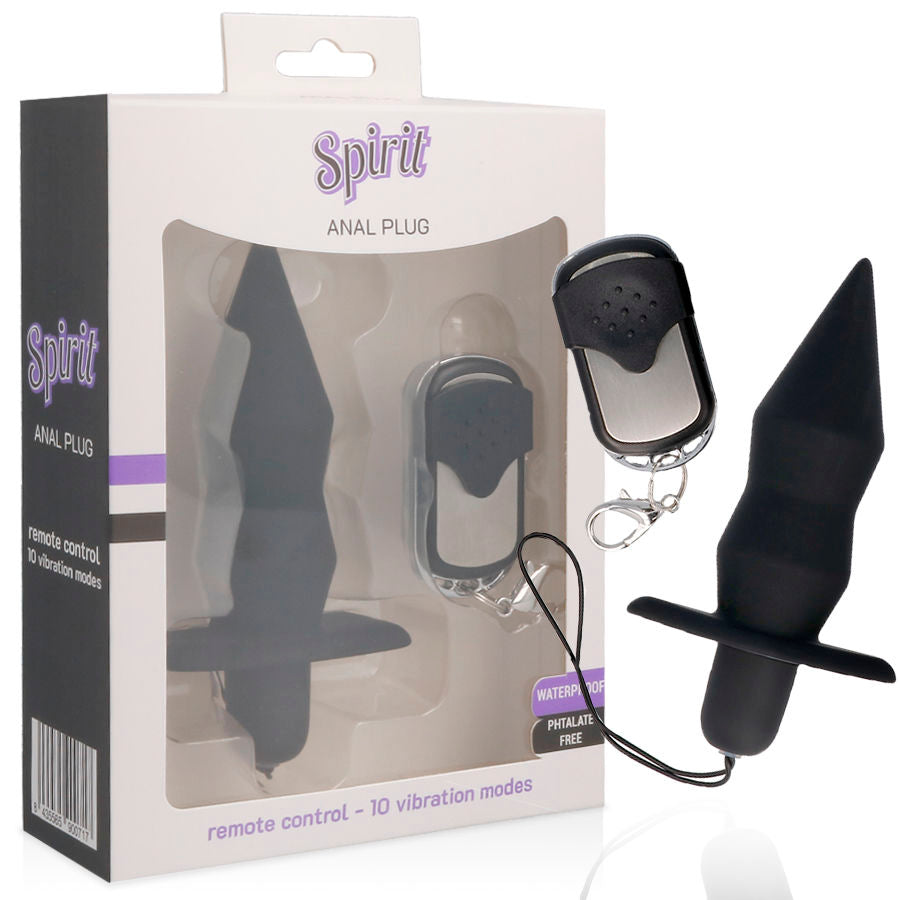 Anal Plug with vibration and remote control - Spirit Anal Plug