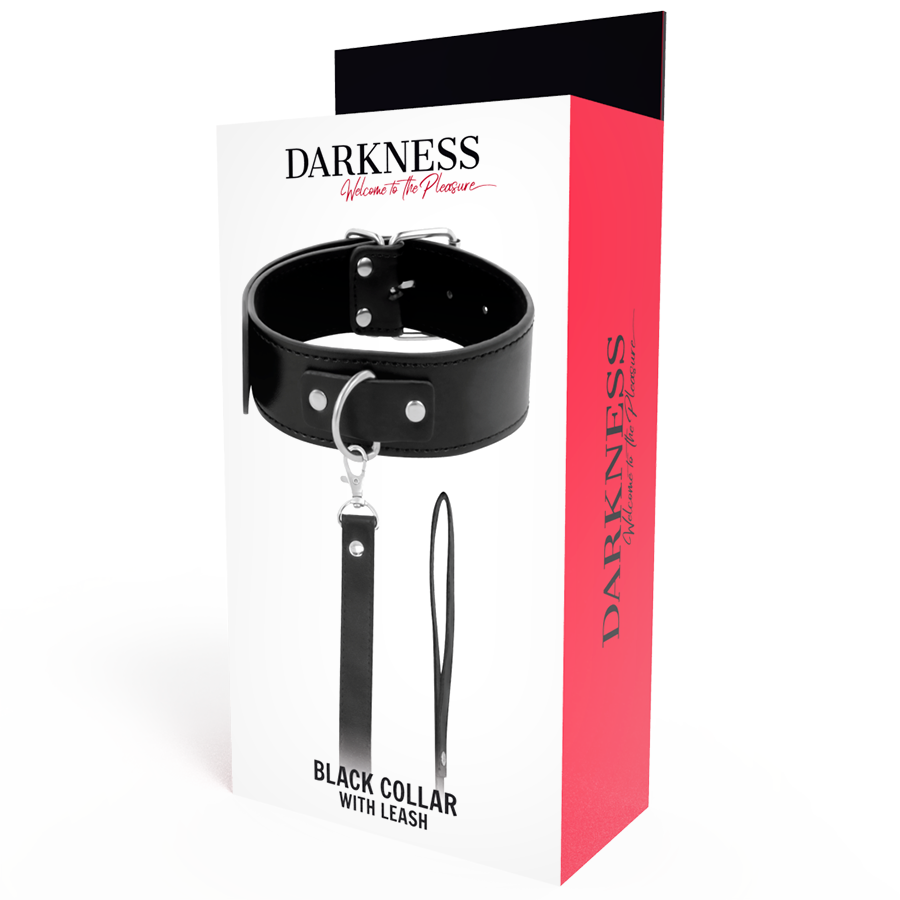 Choker Κολάρο Λαιμού - DARKNESS PADDED LOCKING POSTURE COLLAR