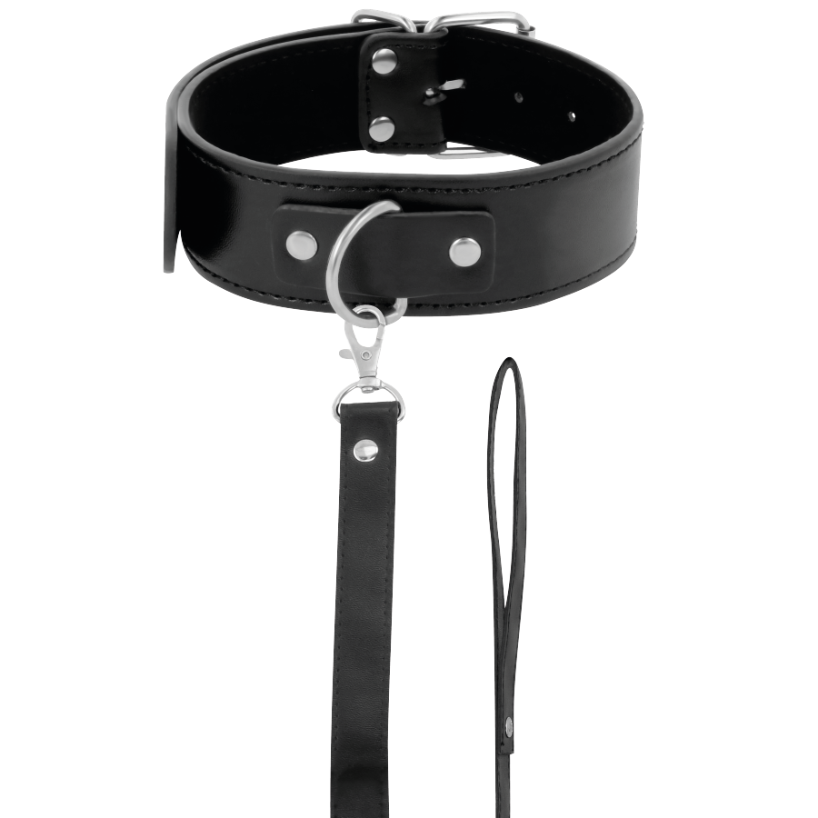 Choker Κολάρο Λαιμού - DARKNESS PADDED LOCKING POSTURE COLLAR