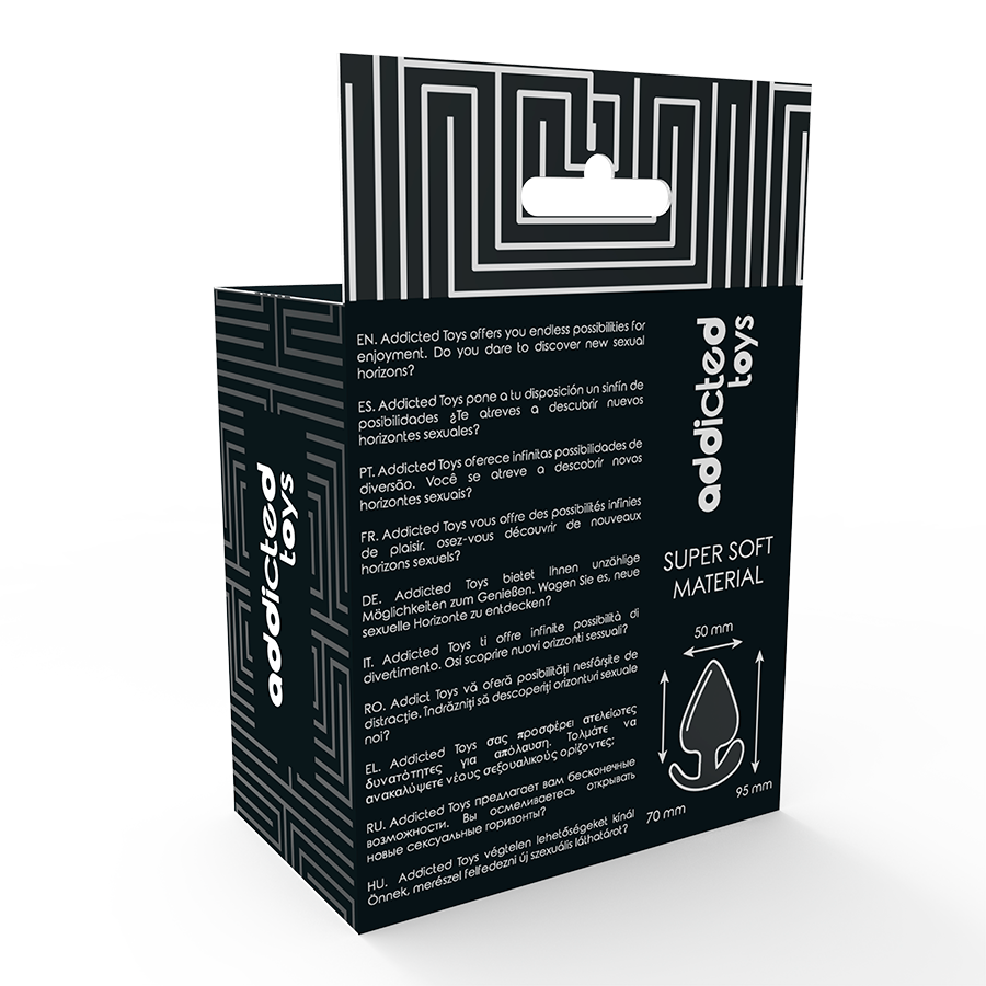 Πρωκτική σφήνα 9.5 εκ - Addicted Toys Anal Plug