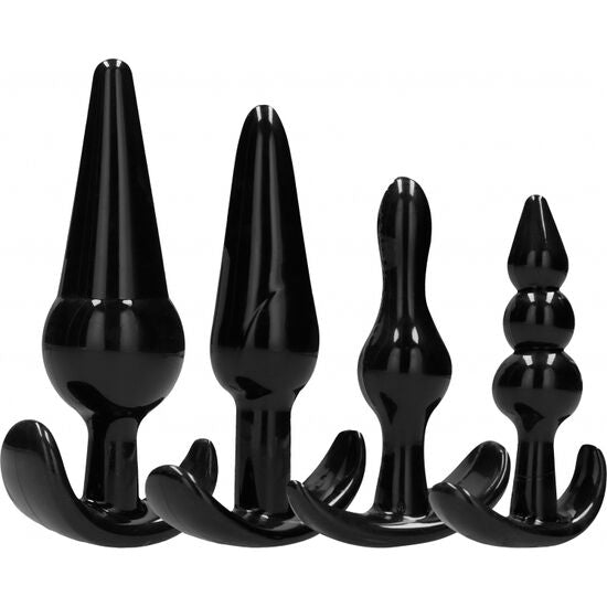Anal Plugs Set 4pcs - Addicted Toys Anal Plugs