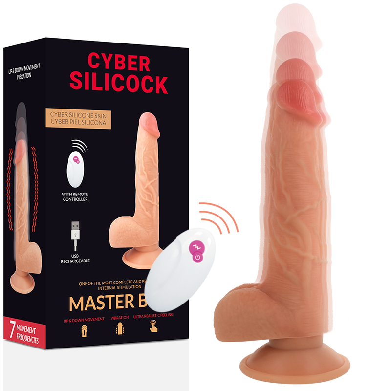 CYBER SILICOCK - REMOTE CONTROL REALISTIC MASTER BEN