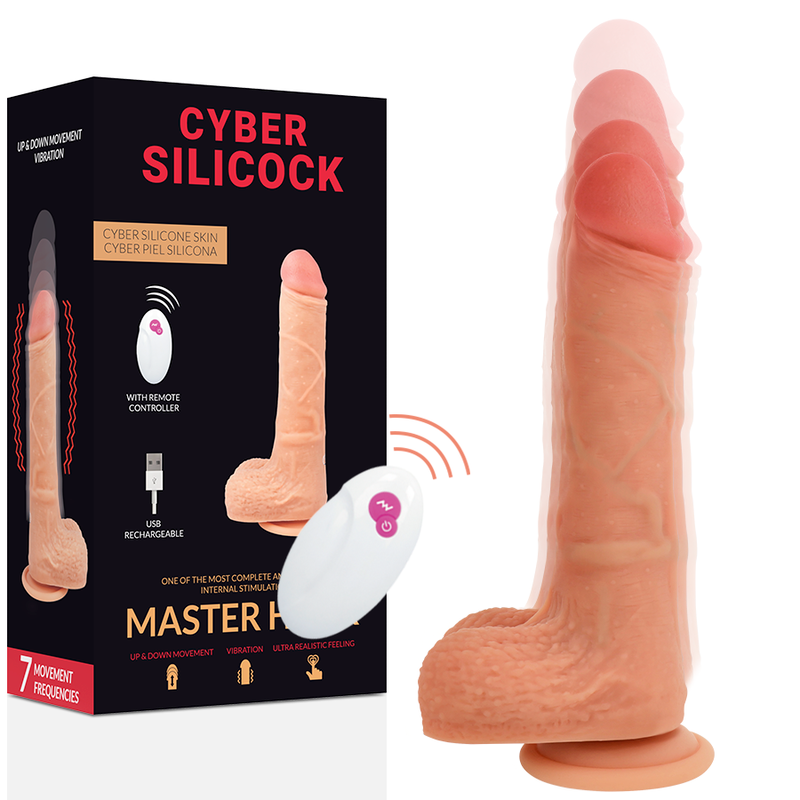 CYBER SILICOCK - REMOTE CONTROL REALISTIC MASTER HUCK