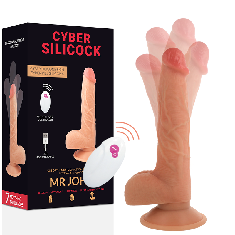 CYBER SILICOCK - REMOTE CONTROL REALISTIC MR JOHN
