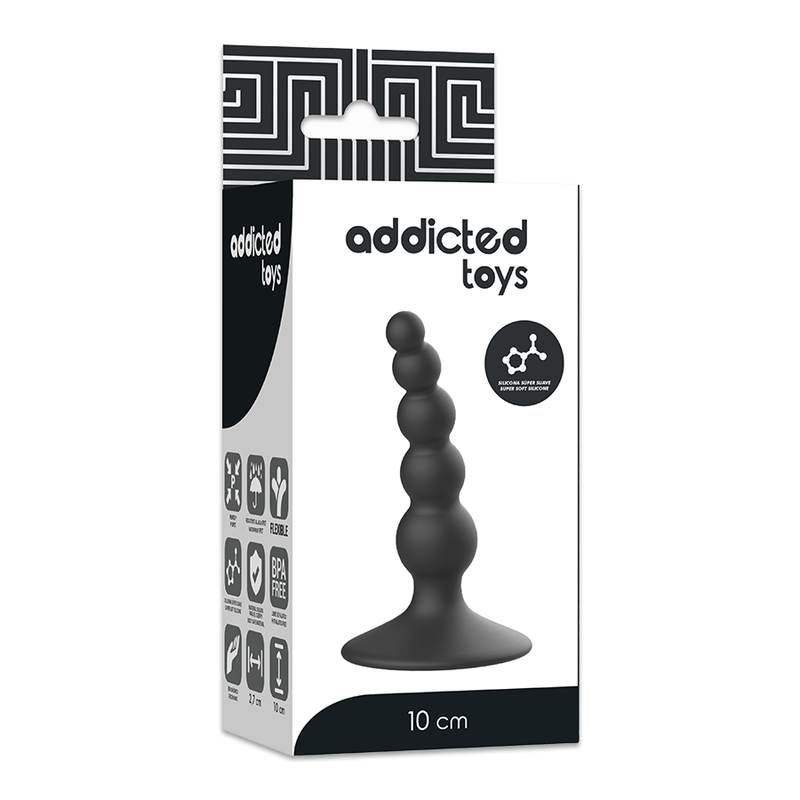 Anal Toy with Suction Cup 10 cm - Addicted Toys Anal Plug