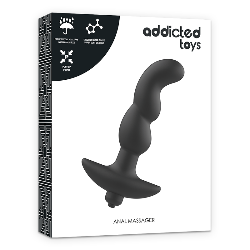 Anal Wedge with Vibration - Addicted Toys Anal Massager