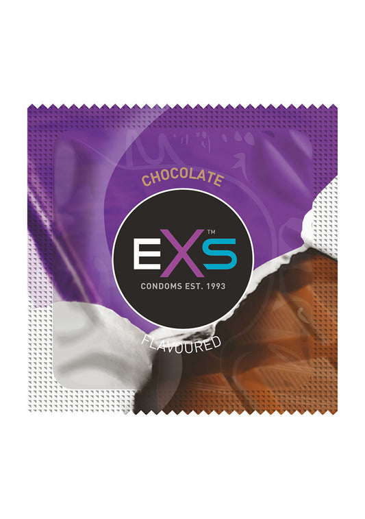 Condom Treats - Προφυλακτικά με Γεύση Σοκολάτα 4τμχ EXS