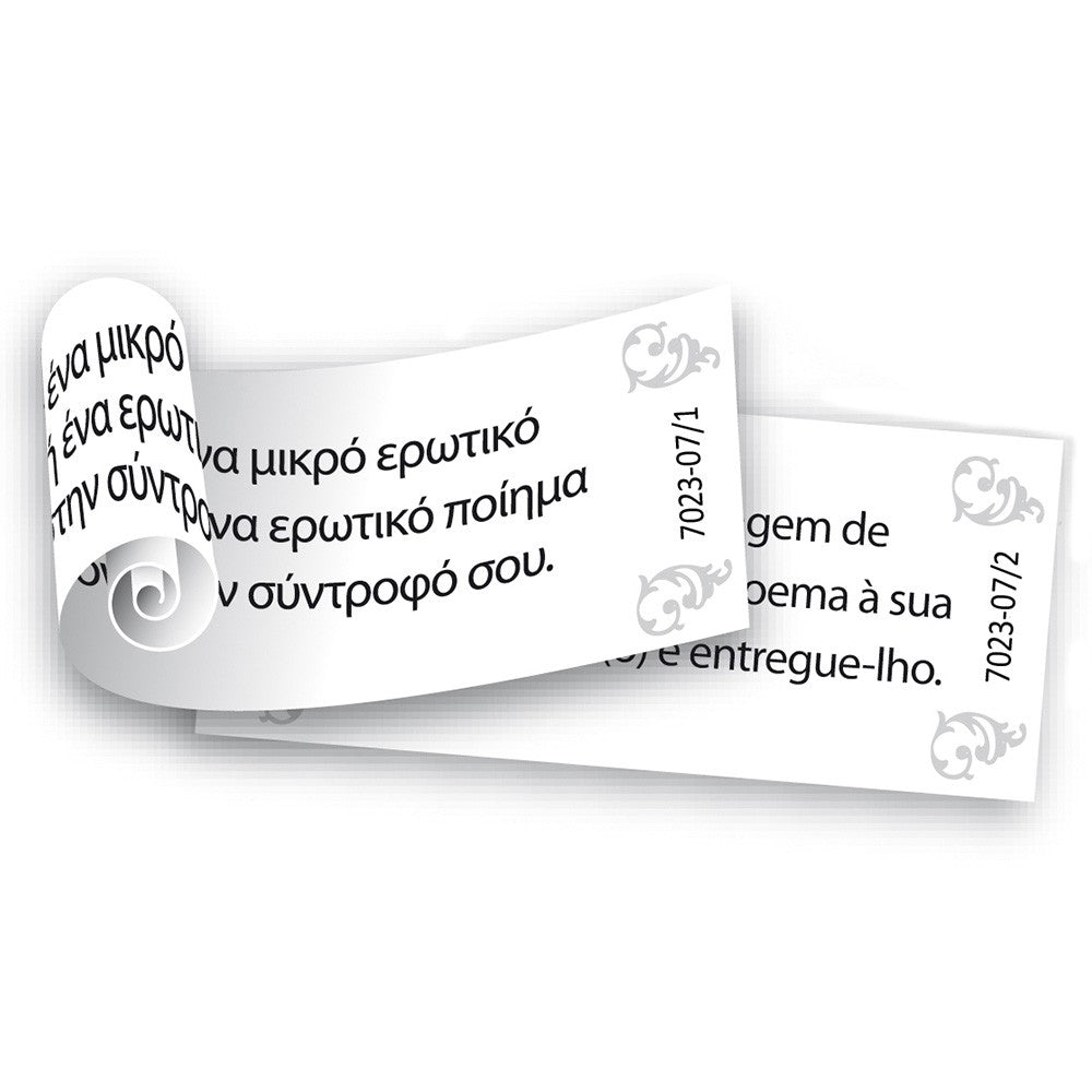 Romantic Challenge Game for Couples (Greek) - Tease &amp; Please