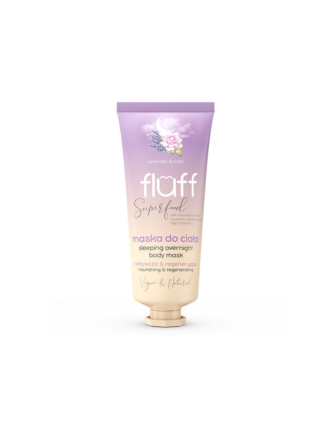 Fluff body mask Lavender & Rose 150ml