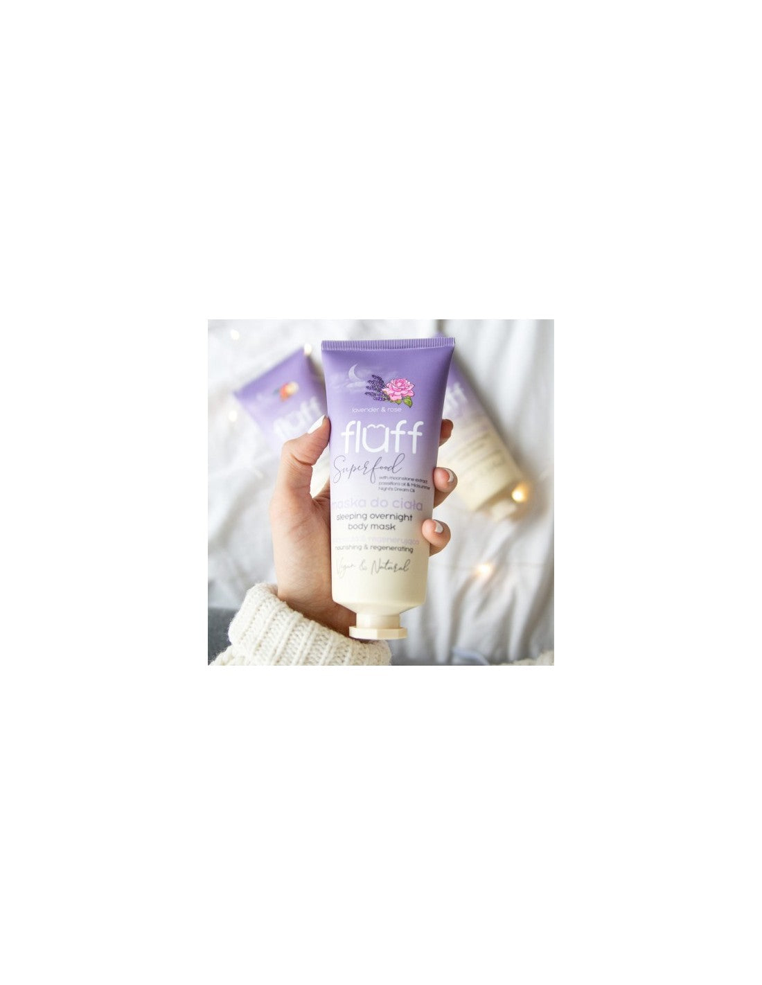 Fluff body mask Lavender &amp; Rose 150ml