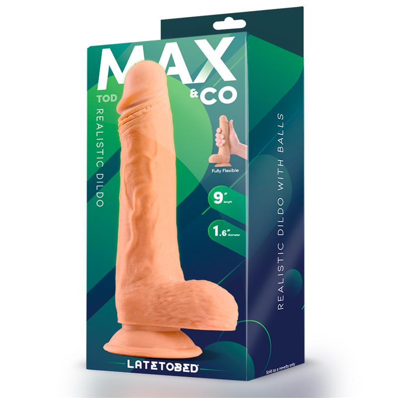 Realistic Penis - MAX &amp; CO Tod Dildo 23cm