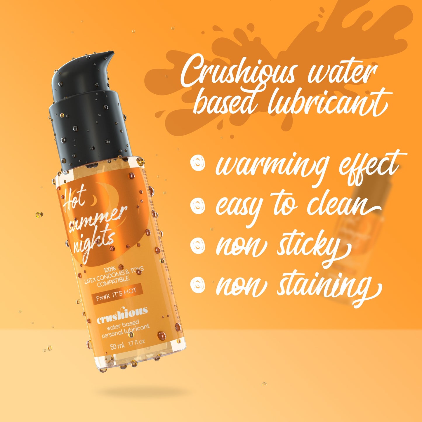 Warming Lubricant - Crushious 50 ML 