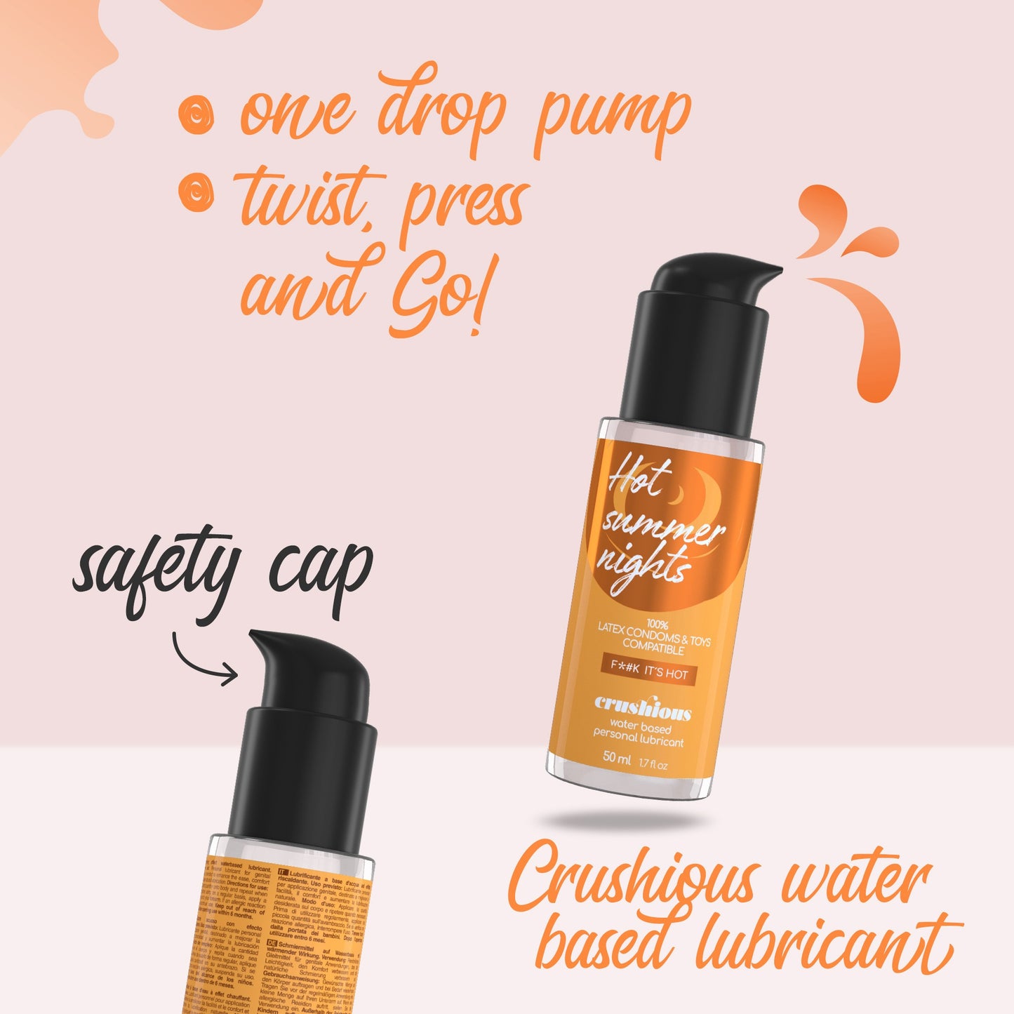 Warming Lubricant - Crushious 50 ML 