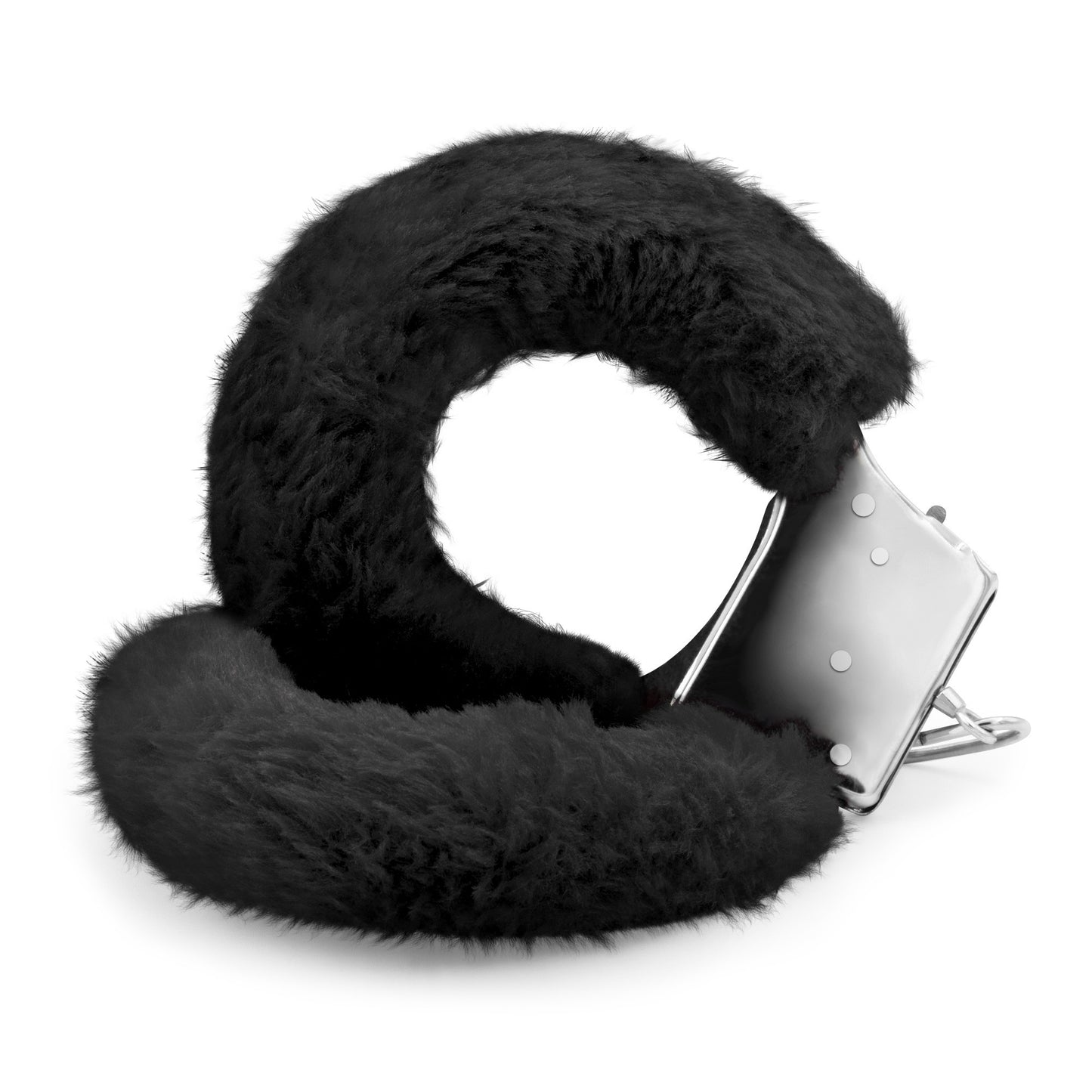 Handcuffs with Fur - Black