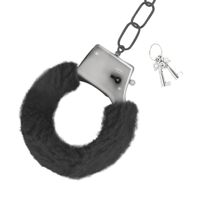 Handcuffs with Fur - Black