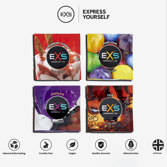 Condom Treats - EXS Mix Γεύσεις 4τμχ