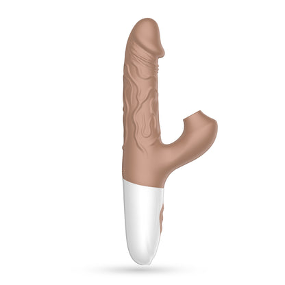 3 in 1 Vibrator - Vibration, Suction and Thrusting - Crushious Vibrator El matador 