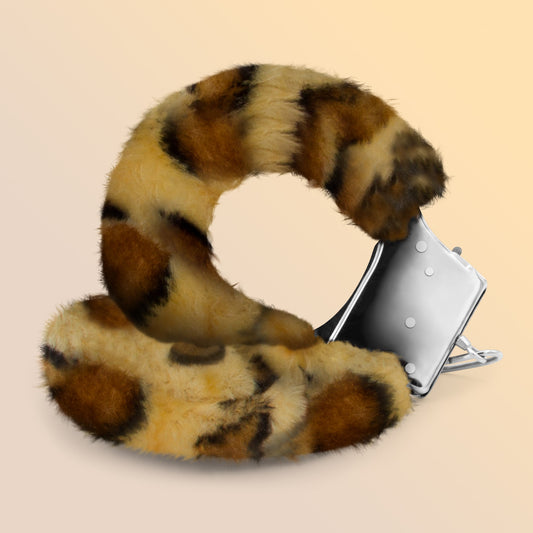 Handcuffs with Fur - Leopard