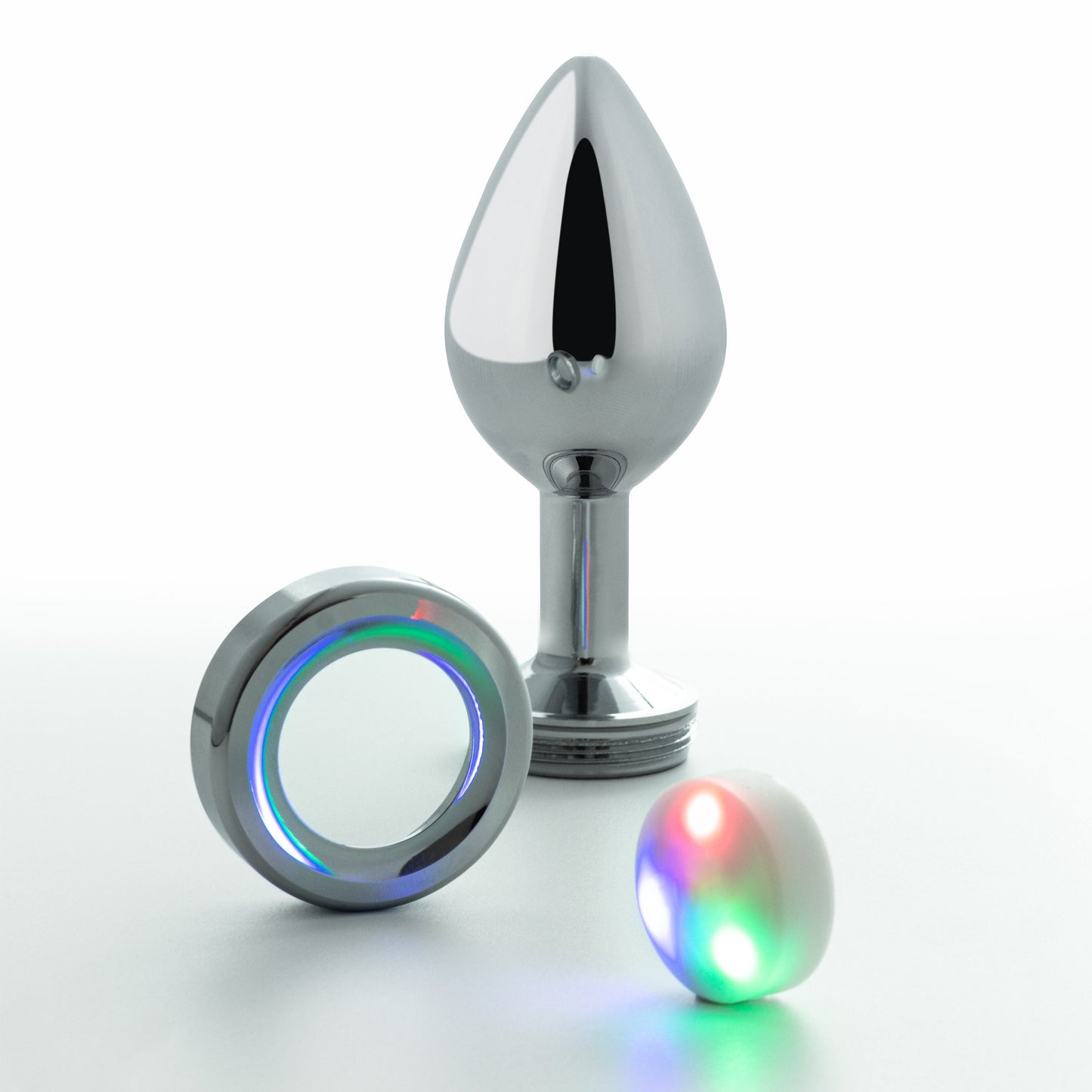 Anal Wedge with LED Lights - Crushious Borealis Medium