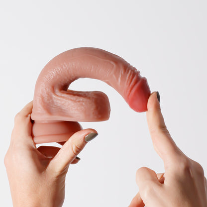 Realistic Silicone Dummy 19cm - Crushious Inviktus dildo