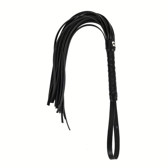 Black PU Leather Whip - Whip Sexy treats