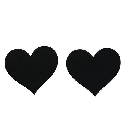 Heart shaped nipple stickers