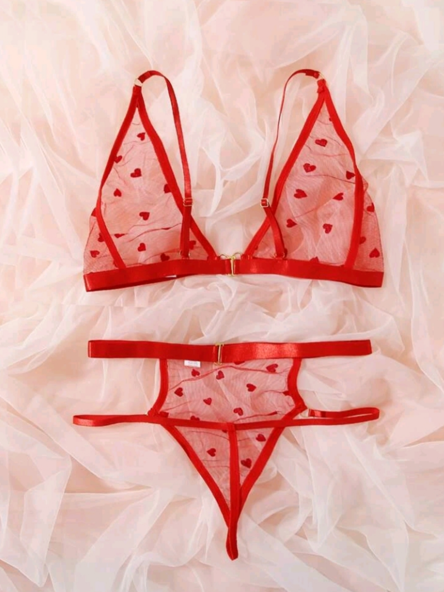 Romantic Lace red set