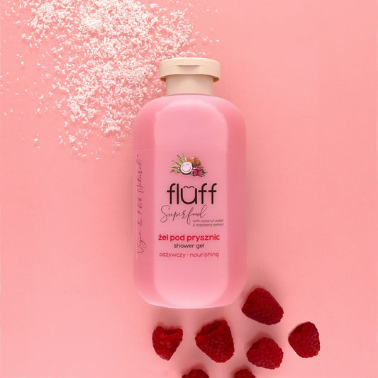 Fluff Shower Gel Coconut & Raspberry 500ml