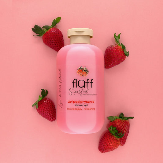 Fluff Shower Gel Strawberry 500ml