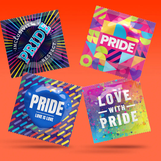 Προφυλακτικα Γκέι Υπερηφάνια 4τμχ - Pasante Pride condoms