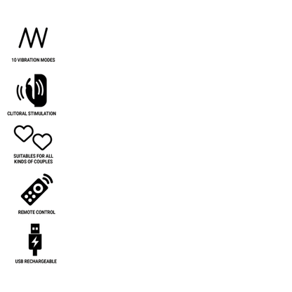 RITHUAL - KAMA REMOTE CONTROL FOR COUPLES ORCHID
