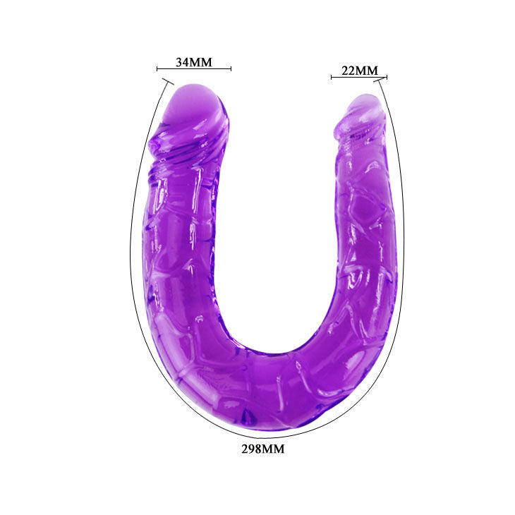 Double flexible dildo