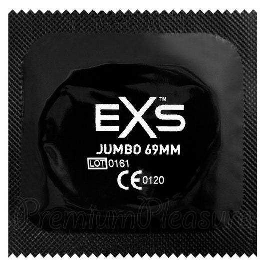Μεγάλο Μέγεθος 69mm Προφυλακτικά 24τμχ EXS Jumbo