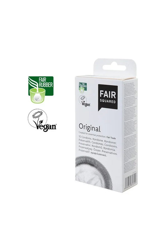 Vegan Προφυλακτικά Συσκευασία 10τμχ - Fair Squared Original