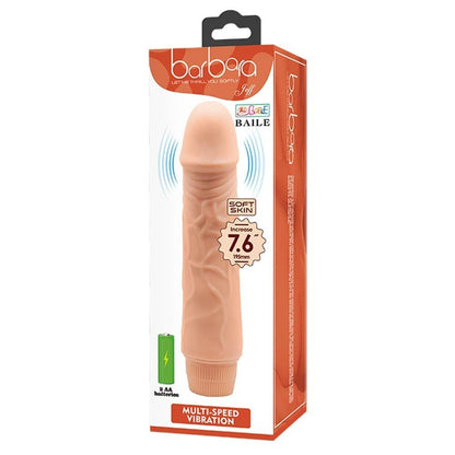 Vibrating Penis 19.3cm - Barbara Jeff